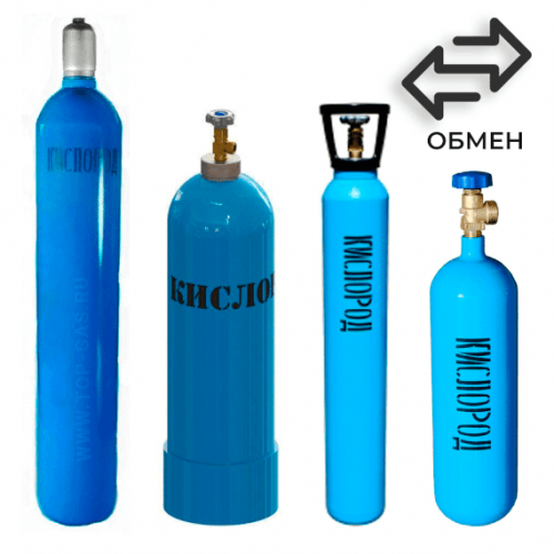 Обмен кислородных баллонов в Лыткарино
